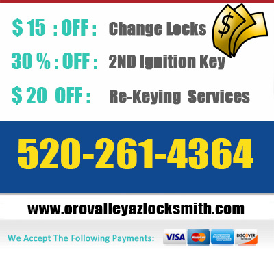 locksmith oro valley offers